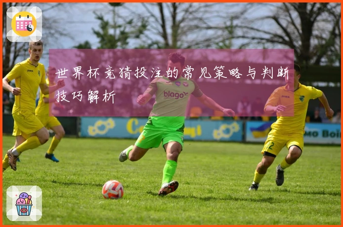 世界杯竞猜投注的常见策略与判断技巧解析
